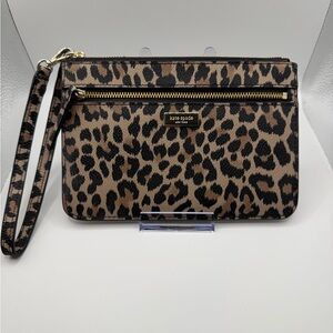 Kate Spade Leopard Wristlet